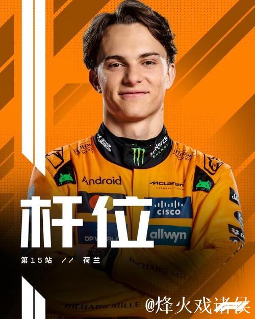 F1荷兰站排位赛：皮亚斯特里杆位 维斯塔潘第3